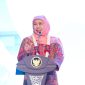 Gubernur Khofifah saat membuka Musyawarah Kerja Nasional (Mukernas) Gereja Pantekosta di Indonesia (GPdI) Tahun 2026 di Hotel Shangri-La Surabaya. (Foto: Adpim For DigitalJatim)
