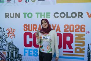Semarakkan Surabaya Color Run Festival 2026, DPD RI Lia Istifhama Ajak Masyarakat Terapkan Gaya Hidup Sehat