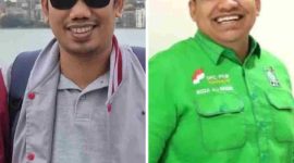 Pemuda Disabilitas Tunanetra Sidoarjo sekaligus Ketua Umum Lira Disability Care Abdul Majid (Kiri) dan Ketua DPC PKB Sidoarjo Terpilih Kaji Rizza Ali Faizin. (Foto: Istimewa)
