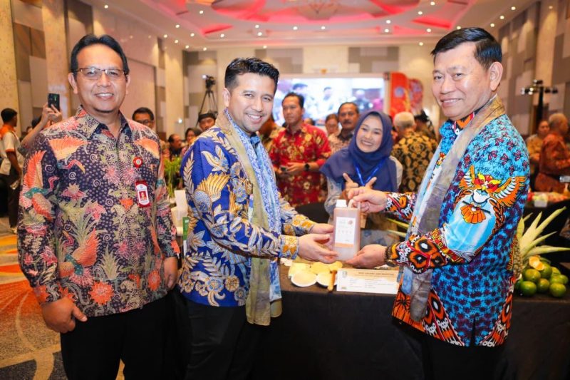 Wakil Gubernur Jawa Timur Emil Elestianto Dardak memimpin langsung gelaran Misi Dagang dan Investasi Provinsi Jawa Timur dengan Provinsi Sulawesi Utara di Hotel Fourpoint Manado. (Foto: Adpim For DigitalJatim)