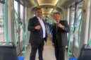 William Yani Wea dan Tonny Pangaribuan delegasi KSPSI ATUC yang dipimpin Andi Gani Nena Wea. (Foto: kspsi-agn).