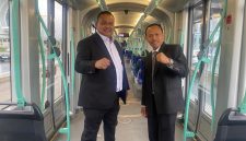 William Yani Wea dan Tonny Pangaribuan delegasi KSPSI ATUC yang dipimpin Andi Gani Nena Wea. (Foto: kspsi-agn).