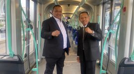 William Yani Wea dan Tonny Pangaribuan delegasi KSPSI ATUC yang dipimpin Andi Gani Nena Wea. (Foto: kspsi-agn).