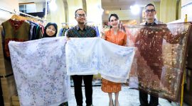 Ketua Dewan Kerajinan Nasional Daerah (Dekranasda) Jawa Timur Arumi Bachsin Emil Dardak menghadiri Opening Ceremony Road to HUT Dekranas ke-46 Swarna Wastra Nusantara 2026 di Ruang Garuda, Kementerian Perindustrian RI, Jakarta. (Foto: Adpim For DigitalJatim)