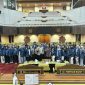 uluhan mahasiswa Fakultas Ilmu Sosial dan Ilmu Politik (FISIP) Universitas Airlangga (Unair) Surabaya melakukan kunjungan akademik ke DPRD Jawa Timur. (Foto: Istimewa)