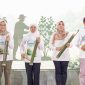 Anggota DPD RI, Ning Lia, turut menghadiri dan menyemarakkan Jambore Perhutanan Sosial Jawa Timur 2026 yang digelar di Alun-Alun Reksogati Madiun. (Foto: Istimewa)