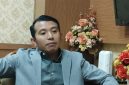 Ketua Komisi C DPRD Jawa Timur Adam Rusydi saat ditemui di ruangan kerja Komisi C DPRD Jawa Timur. 
