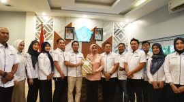 HIPMI Sidoarjo beraudiensi bersama Wakil Bupati Sidoarjo Mimik Idayana di rumah dinas Wakil Bupati. (Foto: Istimewa)