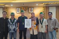 adan Koordinasi Nasional Lembaga Pendidikan Mahasiswa Islam (Bakornas Lapenmi PB HMI) menggelar audiensi dengan Anggota DPD RI, Lia Istifhama di Jakarta. (Foto: Istimewa)