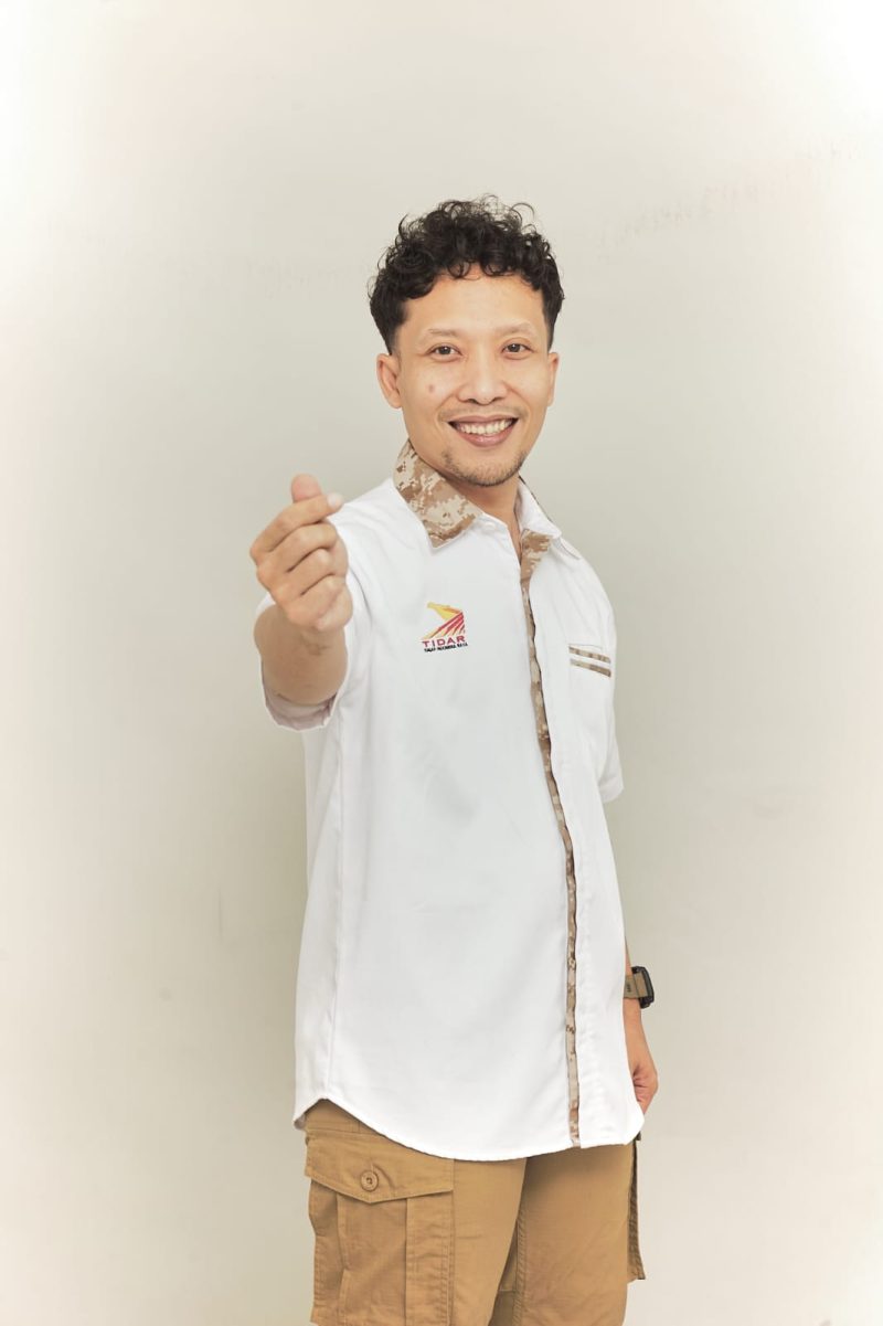 Ketua PC TIDAR Mojokerto Defy Firman Al Hakim.