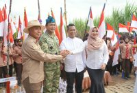 Anggota DPD RI Lia Istifhama menghadiri Deklarasi Pengukuhan Kepala Staf Angkatan Udara (KASAU), Marsekal TNI Mohamad Tonny Harjono, sebagai Ketua Dewan Penasihat Asosiasi Petani Tebu Rakyat Indonesia (APTRI) di Jember. (dok. Istimewa)