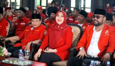 Anggota DPD RI Lia Istifhama saat menghadiri Deklarasi dan Pelantikan Dewan Pimpinan Cabang (DPC) MADAS Kabupaten Malang di Pendopo Kabupaten Malang. (Dok. Istimewa)