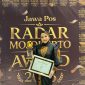Pengusaha muda Mega Citra Alam menerima penghargaan sebagai Tokoh Inspiratif dan Entrepreneurship dalam ajang Radar Mojokerto Awards 2026 yang digelar di Ballroom Sunrise Hotel Mojokerto. (Dok. Istimewa)