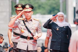 Peringatan Hari Bhayangkara ke-80, Gubernur Khofifah Ajak Polri Terus Tingkatkan Pelayanan Humanis kepada Masyarakat