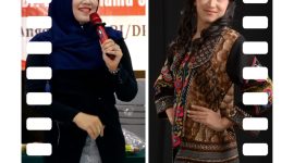 Anggota DPD RI Lia Istifhama dan Ratu Ayu Alina Mirza. (dok. Pribadi)