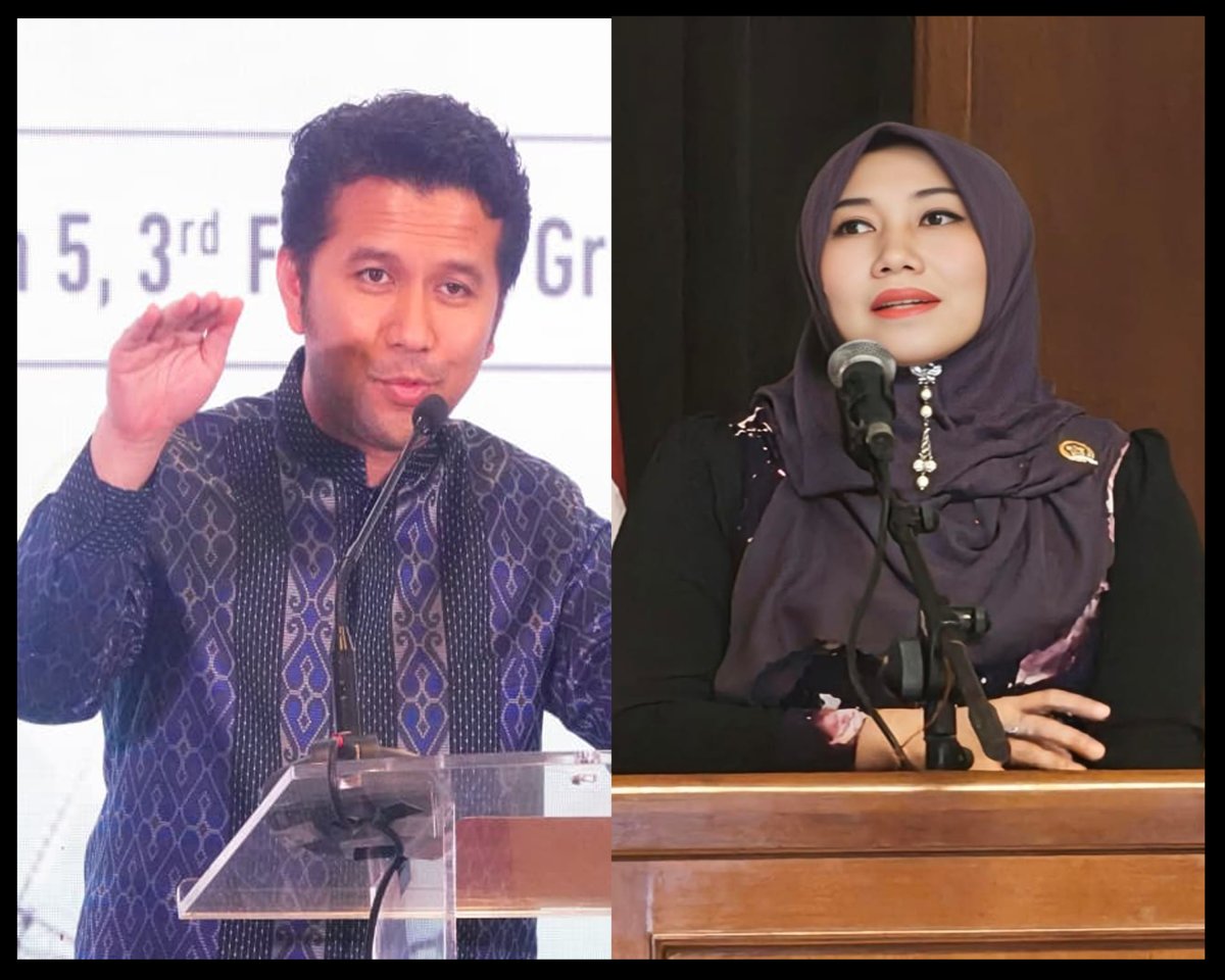 Pasangan Emil Elestianto Dardak dan Lia Istifhama. (dok. Istimewa)