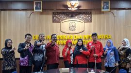 LIRA Disability Care (LDC) menggelar audiensi dengan Dinas Komunikasi dan Informatika (Kominfo) Jawa Timur di Kantor Kominfo Jatim. (dok. Istimewa)