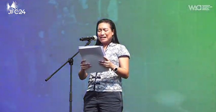 Wakil Ketua Komisi VII DPR RI Rahayu Saraswati Djojohadikusumo di Jember. (Dok. Istimewa)