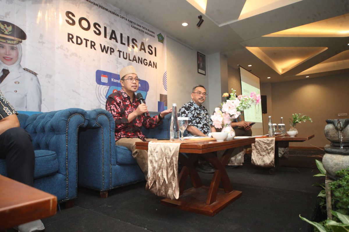 Ketua DPRD Sidoarjo Minta RDTR Tulangan Jaga Identitas Daerah dan Beri Kepastian Investasi