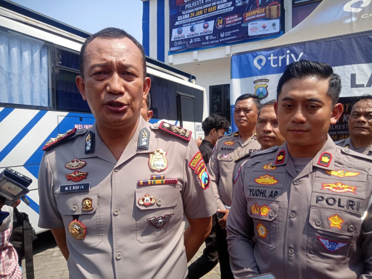 Satlantas Polresta Sidoarjo Luncurkan SIM Keliling 24 Jam Nonstop Selama 17 Hari, Ini Lokasi dan Jadwalnya