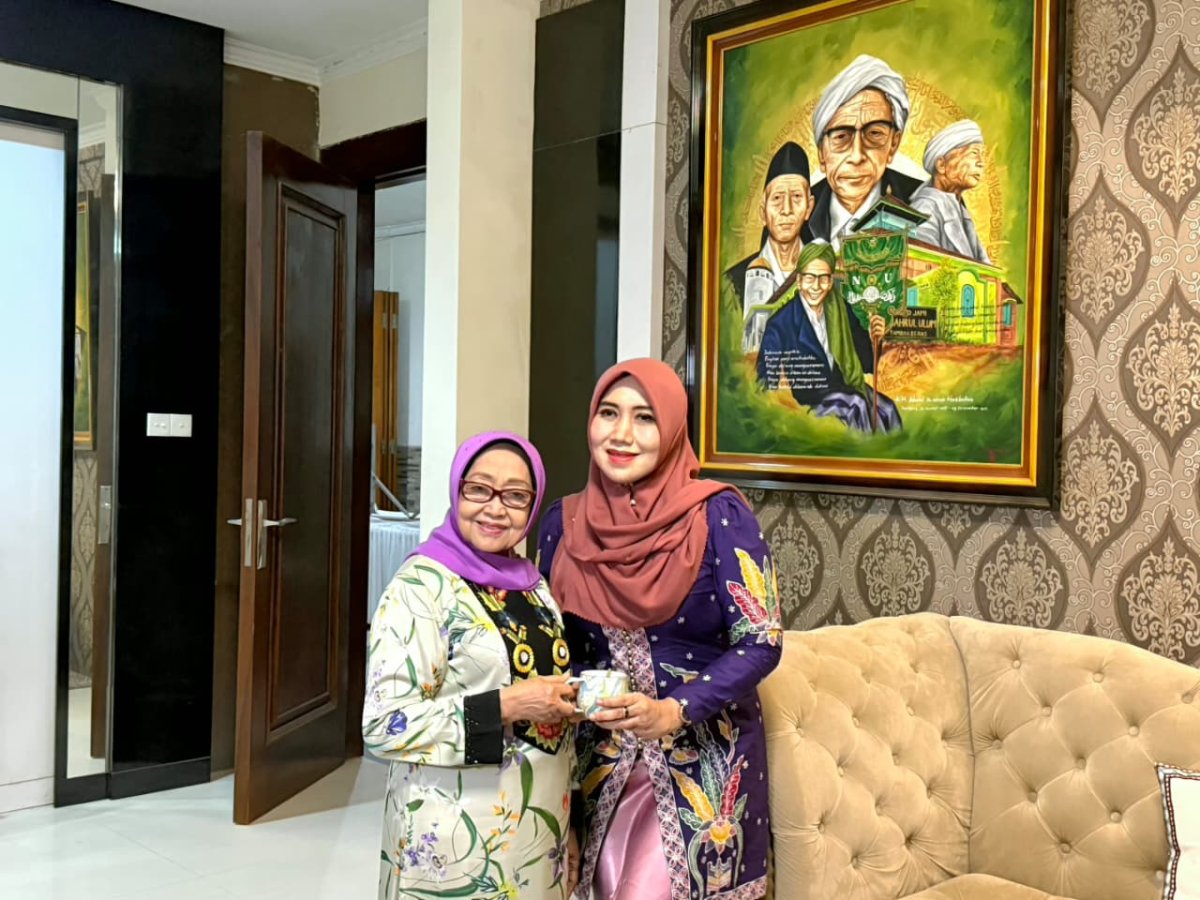 Bu Mun Ungkap Rahasia Tetap Bugar kepada Senator Lia, Pertemuan Dua Politisi Perempuan Jadi Inspirasi