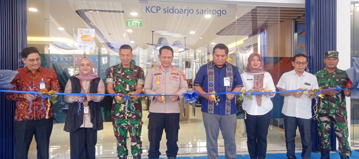 KCP Bank Mandiri Sidoarjo Sarirogo Resmi Beroperasi, Perkuat Layanan Digital dan Permudah Akses UMKM