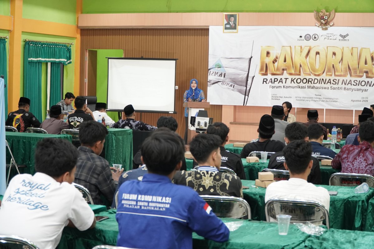 Hadiri Rakornas FKMSB, Senator Lia Istifhama Dorong Santri Perkuat Jaringan dan Kemandirian Ekonomi