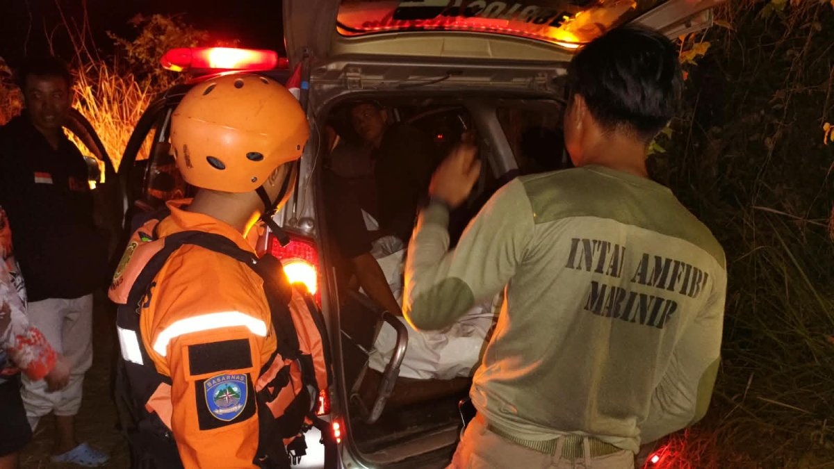 Pemancing Tenggelam di Tambak Gresik Ditemukan Meninggal