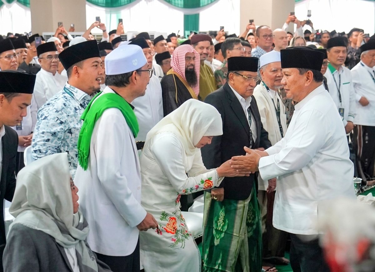 Presiden Prabowo Buka Muktamar ke-35 NU di Tambakberas Jombang, Gubernur Khofifah: Momentum Perkuat Soliditas Organisasi