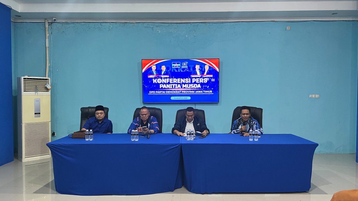 Musda VII Demokrat Jatim Digelar Dua Hari, 40 Peserta Jadi Pemegang Hak Suara