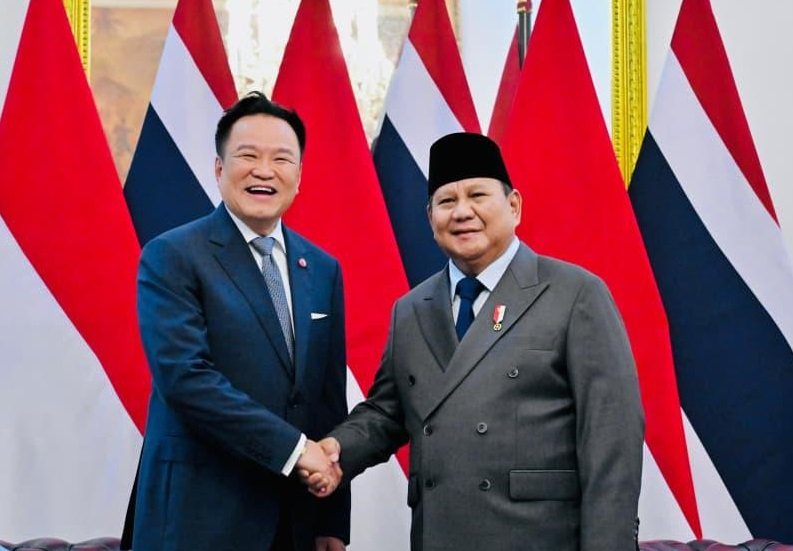 Bertemu Prabowo, PM Thailand Dorong Kemitraan Strategis Indonesia-Thailand Makin Kuat