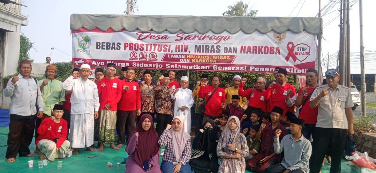 ForPiss Desak Pemkab Sidoarjo Tindak Tegas Miras Ilegal dan Dugaan Prostitusi Terselubung di Sarirogo