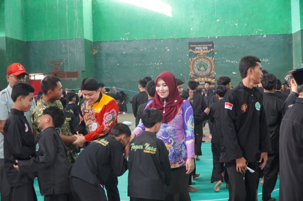 Kejurcab V Pagar Nusa Sumenep Tuntas, Senator Lia Istifhama Titip Harapan Besar untuk Generasi Pesilat