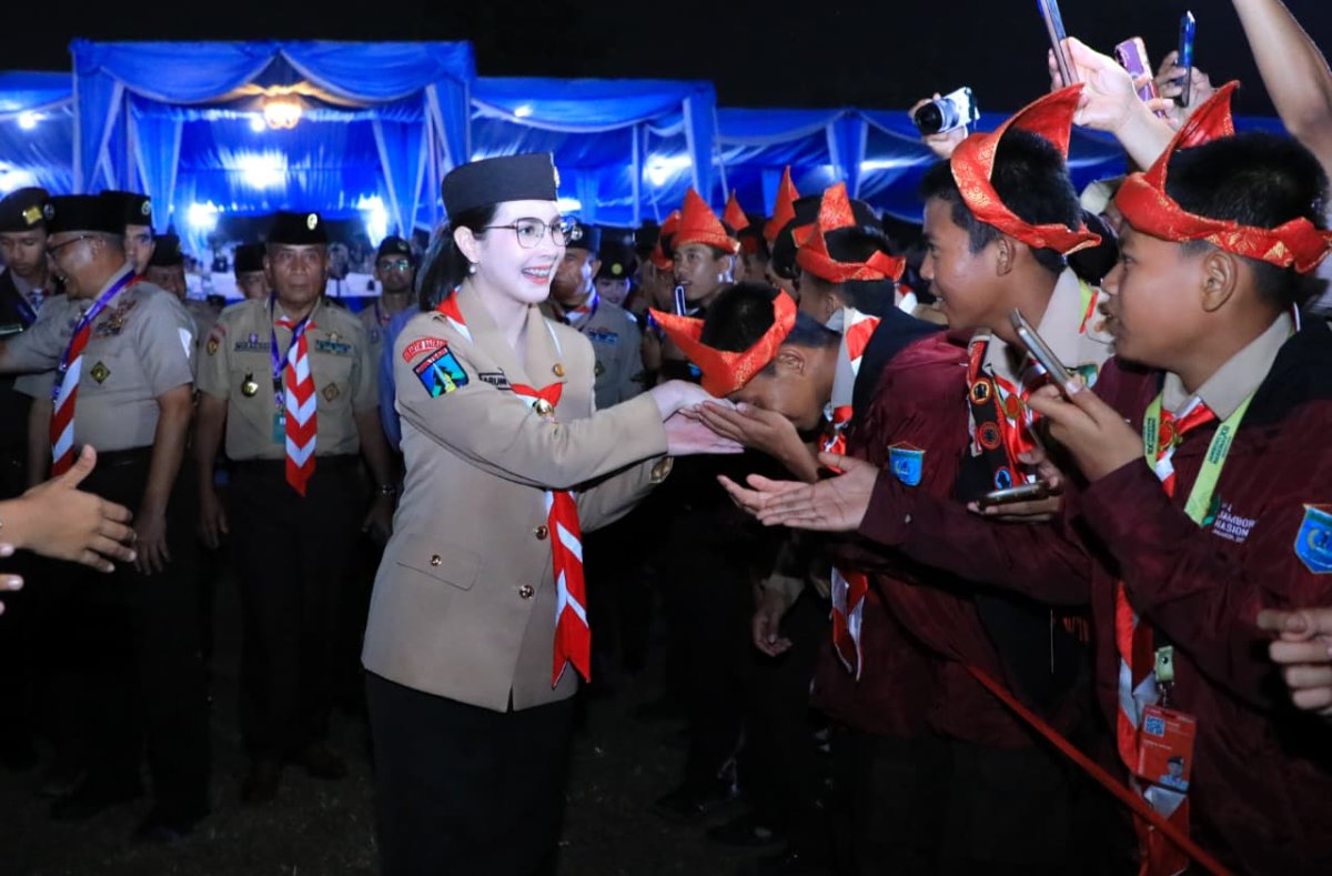 Jambore Nasional XII Ditutup, Arumi Bachsin: Bekal Generasi Muda Jatim Tumbuh Mandiri