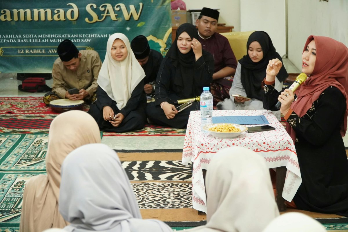 Ning Lia: Gen Z Boleh Keren dan Modern, tapi Akhlak Rasulullah Harus Jadi Pegangan