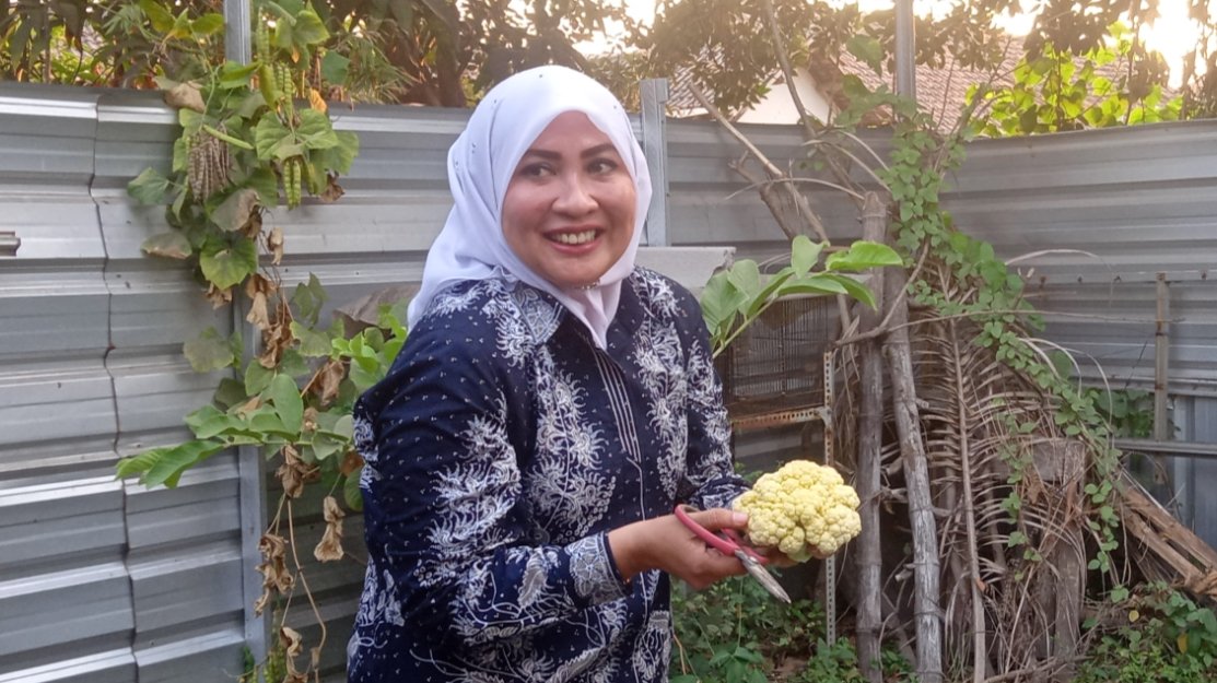 Vike DPRD Sidoarjo Dorong Warga Manfaatkan Pekarangan Jadi Sumber Pangan