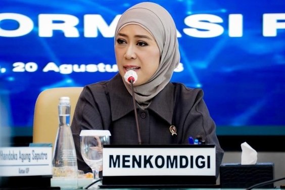 Menteri Komunikasi dan Digital (Menkomdigi) Meutya Hafid. (Dok. Komdigi)