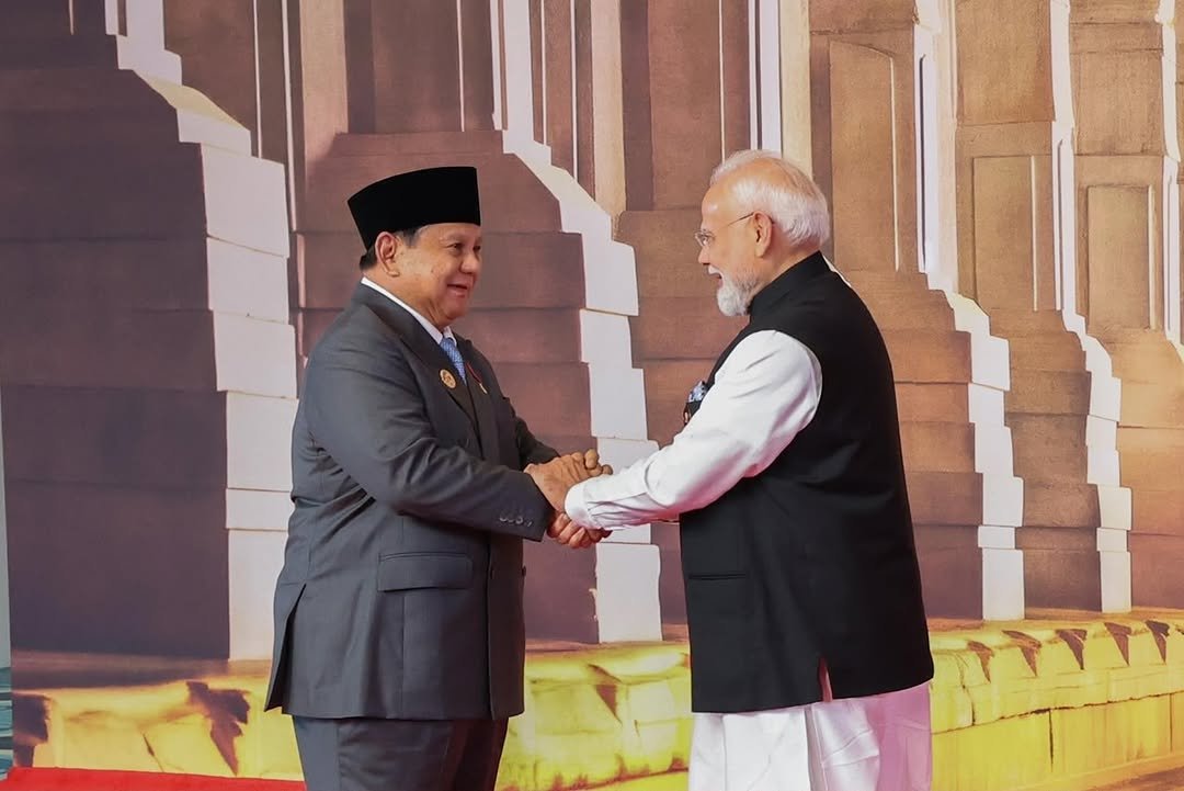 Hadiri KTT BRICS di New Delhi, Presiden Prabowo Bertemu Narendra Modi Bahas Penguatan Hubungan Indonesia-India