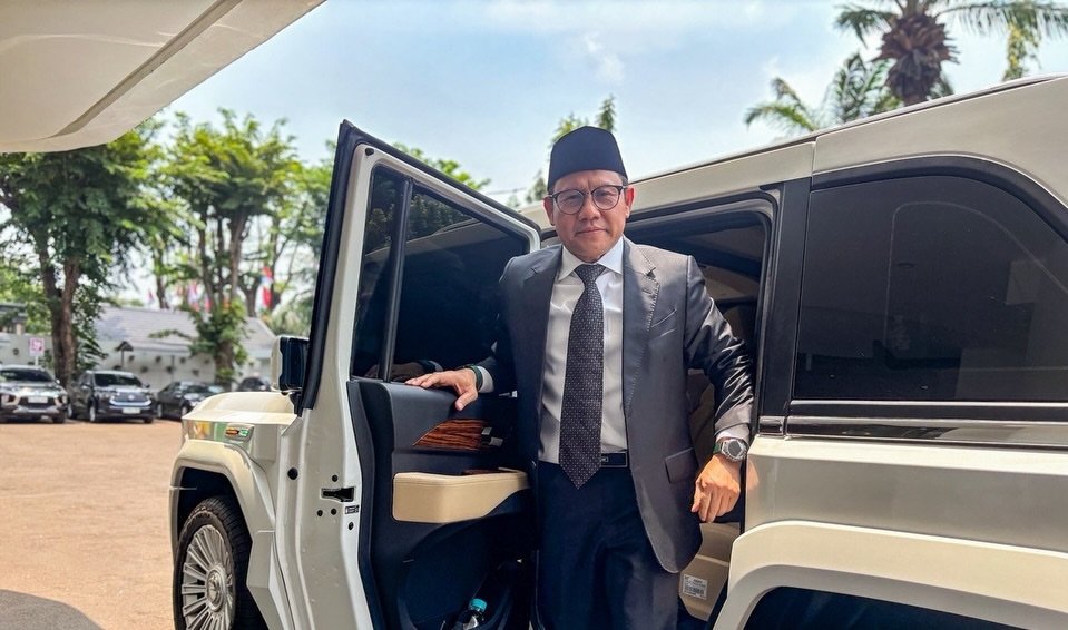 Menko Cak Imin Ganti Alphard dengan Maung Garuda Buatan Pindad
