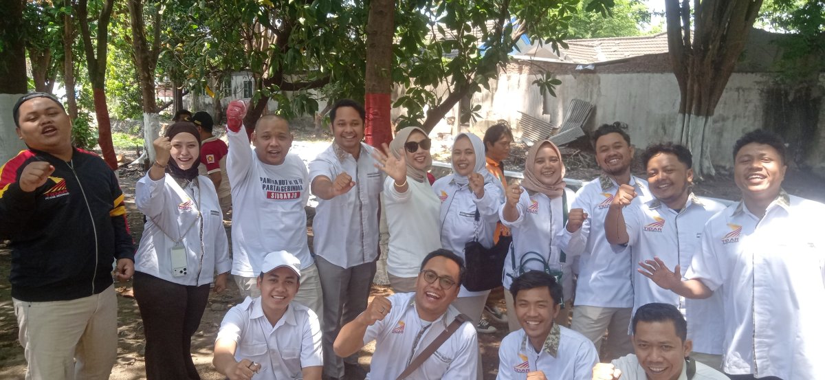 Gerakan Indonesia ASRI, PC TIDAR Sidoarjo Ajak Anak Muda Peduli Lingkungan Hidup