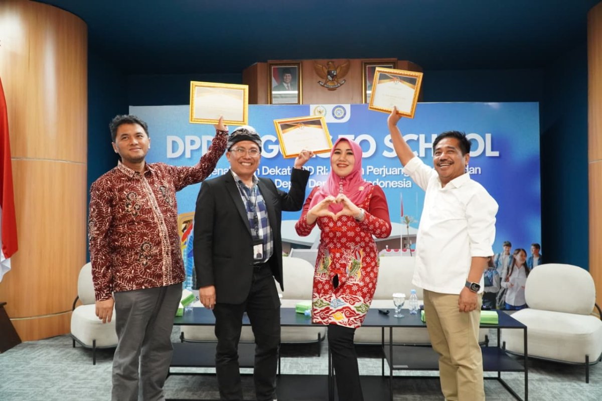 DPD RI Ning Lia Ajak Ksatria Airlangga Terlibat Politik dengan Gagasan Konstruktif